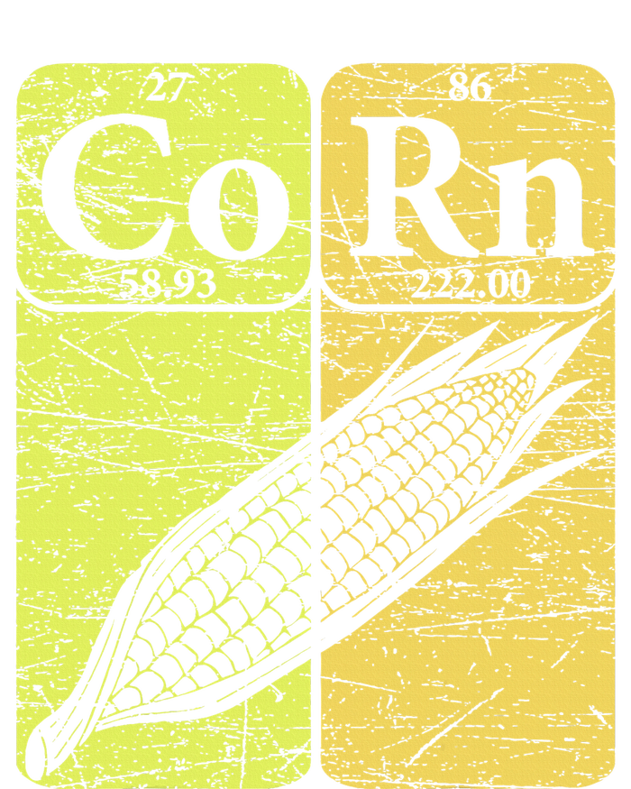 Corn Periodic Table Elements Corn Lover Women's Racerback Tank