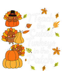 Thanksgiving I Teach The Cutest Turkeys In The Patch Mesh Reversible Basketball Jersey Tank