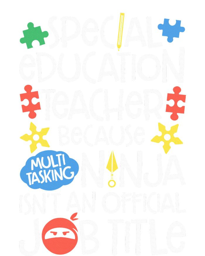 Special Education Teacher Ninja SPED Job T-Shirt