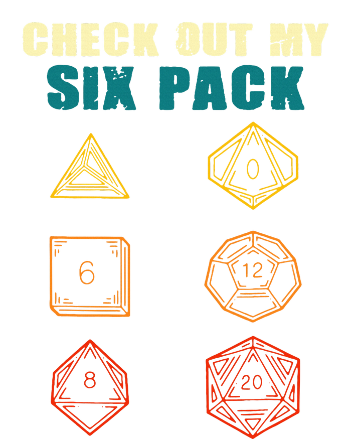 Check Out My Six Pack Dice For D.20 RPG Gamer Impact Tech Backpack