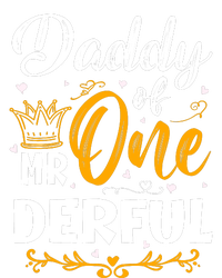 Daddy Of Mr One Derful 1st Birthday Party First Onederful Kids Hoodie