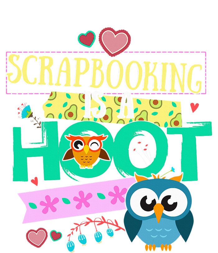 funny Quote Owl Gifts Scrapbooking Is A Hoot T-Shirt