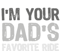 Inappropriate IM Your DadS Favorite Ride Funny Teen Valucap Bio-Washed Visor