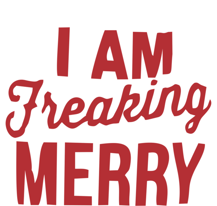 I Am Freaking Merry Xmas Funny Christmas Gift Tank Top