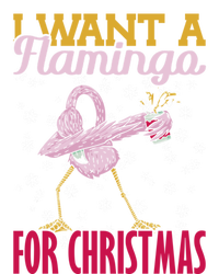 I Want A Flamingo For Christmas Christmas Light Gift Valucap Bio-Washed Visor