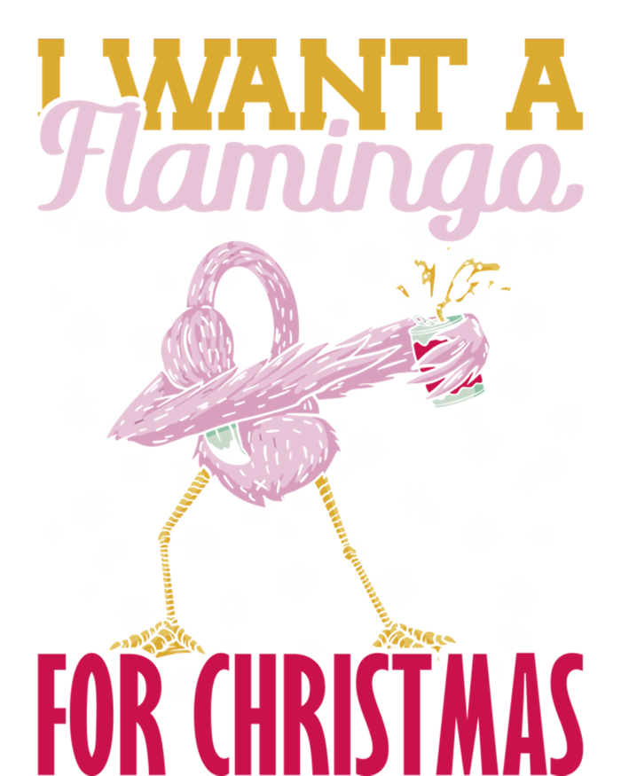 I Want A Flamingo For Christmas Christmas Light Gift Valucap Bio-Washed Visor