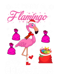 I Want A Flamingo For Christmas Pajama Holiday Xmas Funny Gift Great Gift Canvas