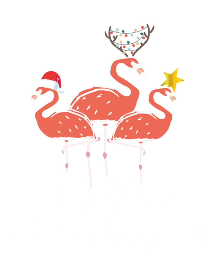 Merry Christmas Pink Flamingo Lover Xmas Wading Bird Cool Gift Tank Top