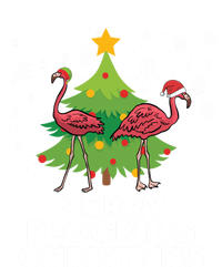 Merry Flocking Christmas Funny Xmas Flamingo Wading Bird Gift Kids Sweatshirt