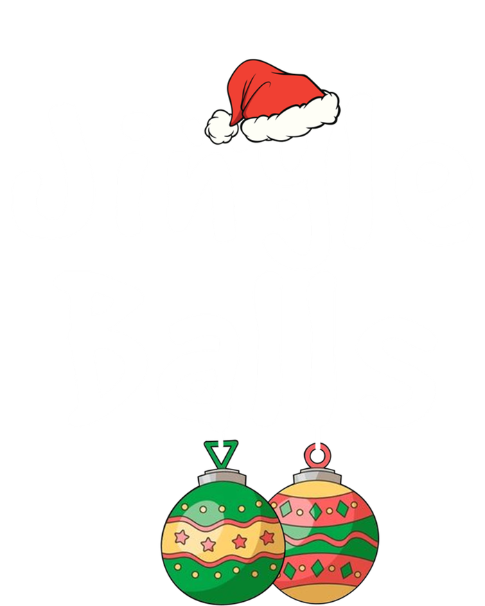 Tinsel Tits And Jingle Balls Funny Matching Christmas Couple Cool Gift Tie-Dye Long Sleeve Shirt