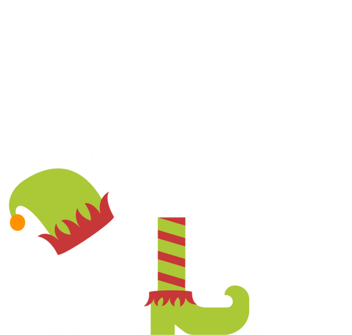 What The Elf Funny Christmas Festive Graphic Holiday Gift Short Acrylic Beanie