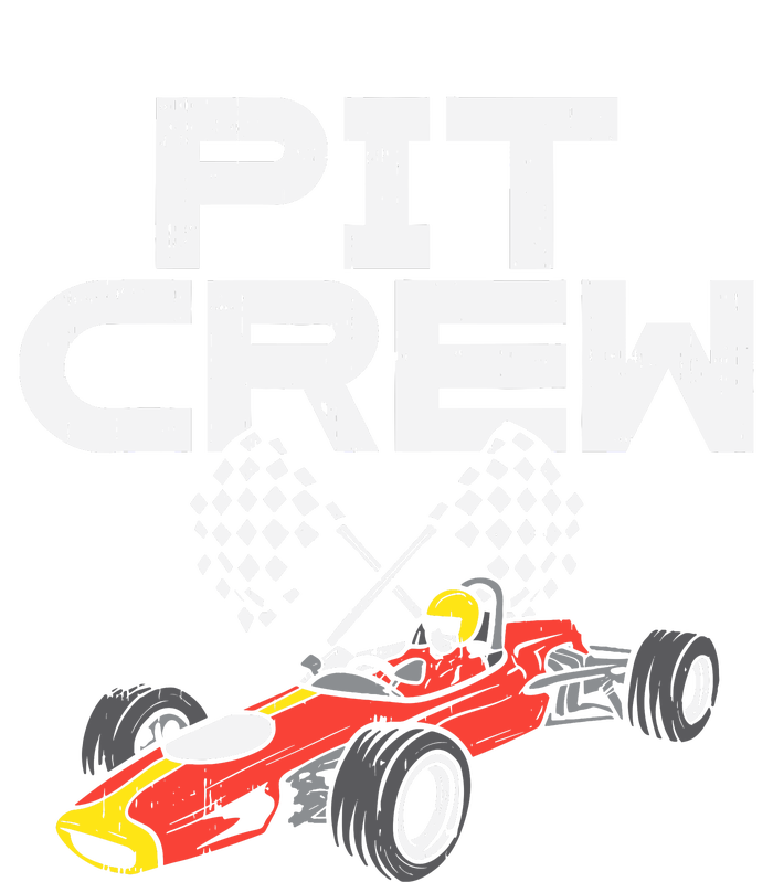 Pit Crew Checkered Flag Race Car Driver Racing Racer Gift Tall Sweatshirt