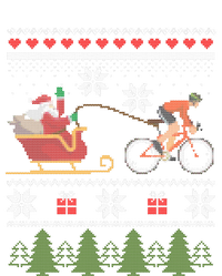 Bike Sledding Santa Sleigh Christmas Cycling Great Gift Tie-Dye T-Shirt