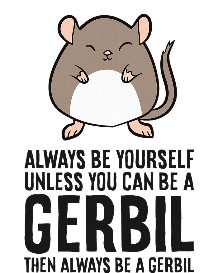 Embrace Your Inner Gerbil Unleash Your True Potential Ladies Long Sleeve Shirt