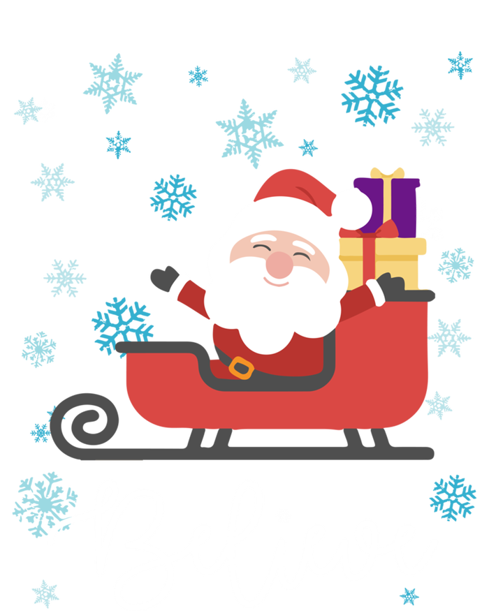 Cute Believe Merry Christmas Santa Claus Sleigh Meaningful Gift Poster