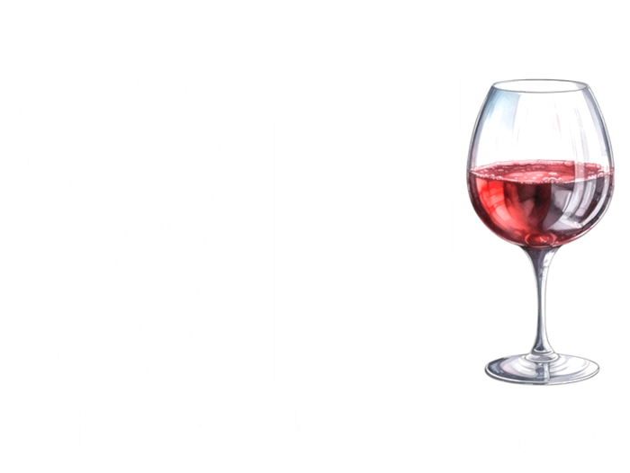 Wtf Wine Turkey Family Funny Thanksgiving T-Shirt