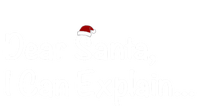 Dear Santa I Can Explain… Cool Gift Short Acrylic Beanie