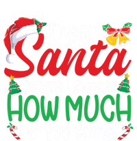 Funny Christmas Funny Gift Adults Dear Santa I Can Explain Funny Gift T-Shirt