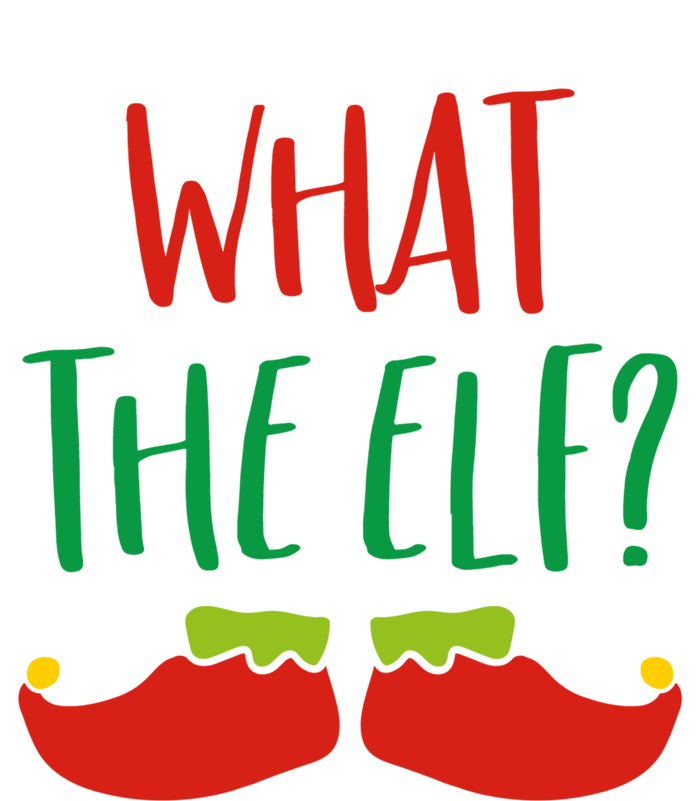 Funny Elf Gift What The Elf Christmas Pun Elf Ugly Xmas Great Gift T-Shirt