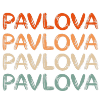 PAVLOVA Retro word art of favorite comfort foods dessert USA-Made Snowflake Beanie