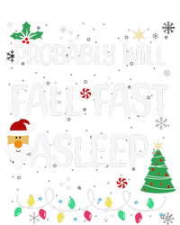 Probably will Fall Fast Asleep Christmas Day Family Performance Sprint T-Shirt