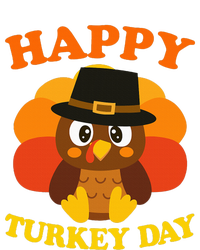 Happy Turkey Day Cute Little Pilgrim Gift Thanksgiving T-Shirt