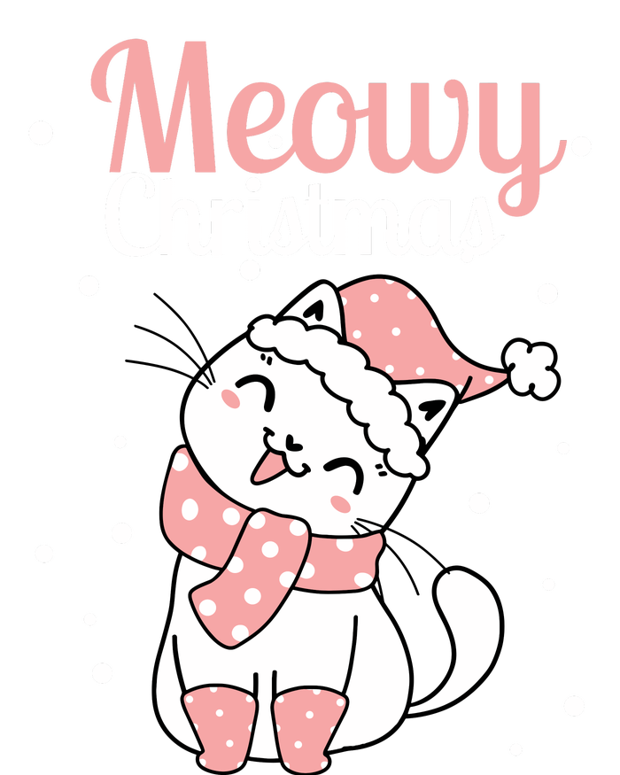 Meowy Catmas Meowy Xmas Winter Holidays Reindeer Cat Lovers Urban Pullover Hoodie