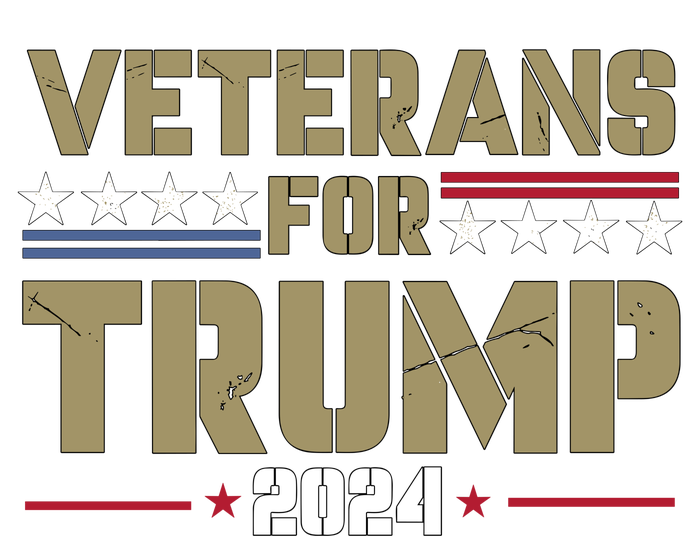 Veterans For Trump 2024 éLection 2024 Sustainable Bucket Hat