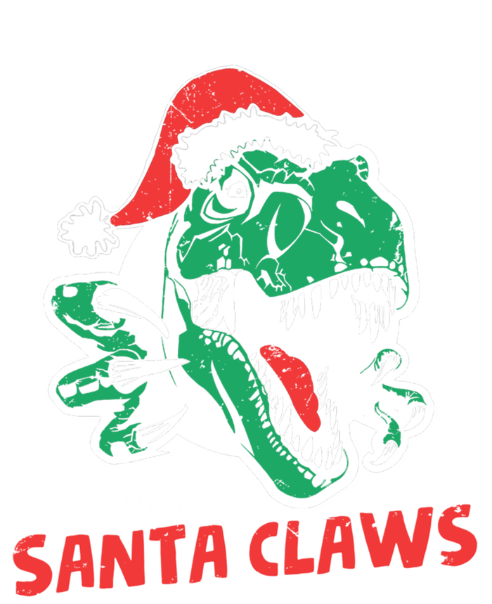 Ugly Xmas Sweaters: Dinosaur Here Comes Santa Claws Claus Gift T-Shirt