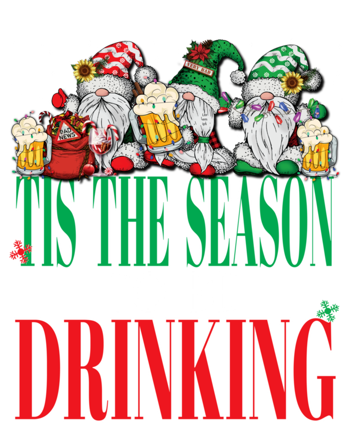 Funny Tis The Season To Be Drinking Christmas New Years Xmas Youth Performance Sprint T-Shirt