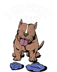 Pitbull Dog I Do What I Want Premium T-Shirt