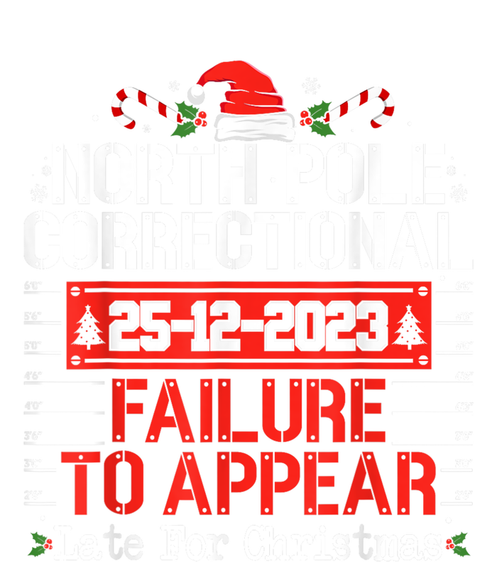 North Pole Correctional Failure To Appear Family Christmas Pajama Set