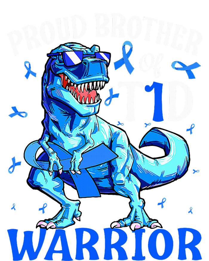 Type 1 Diabetes  Proud Brother Of A T1D Warrior Baby Bodysuit