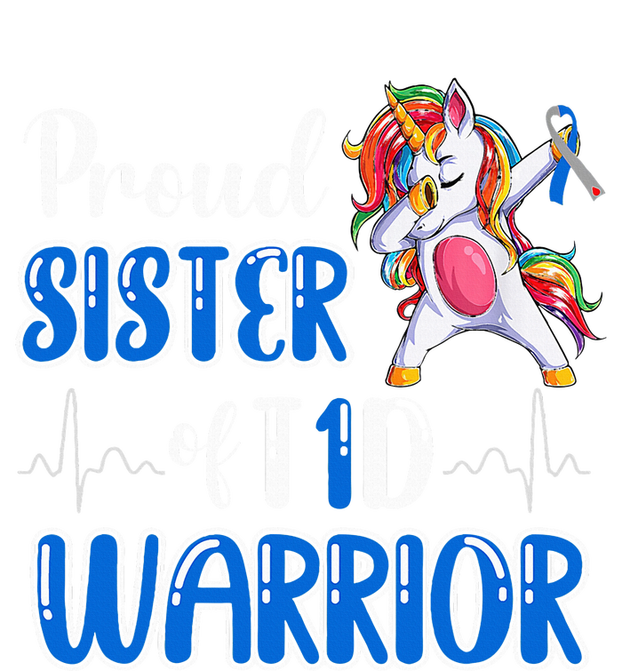 Type 1 Diabetes  Proud Sister Of A T1D Warrior Tote Bag