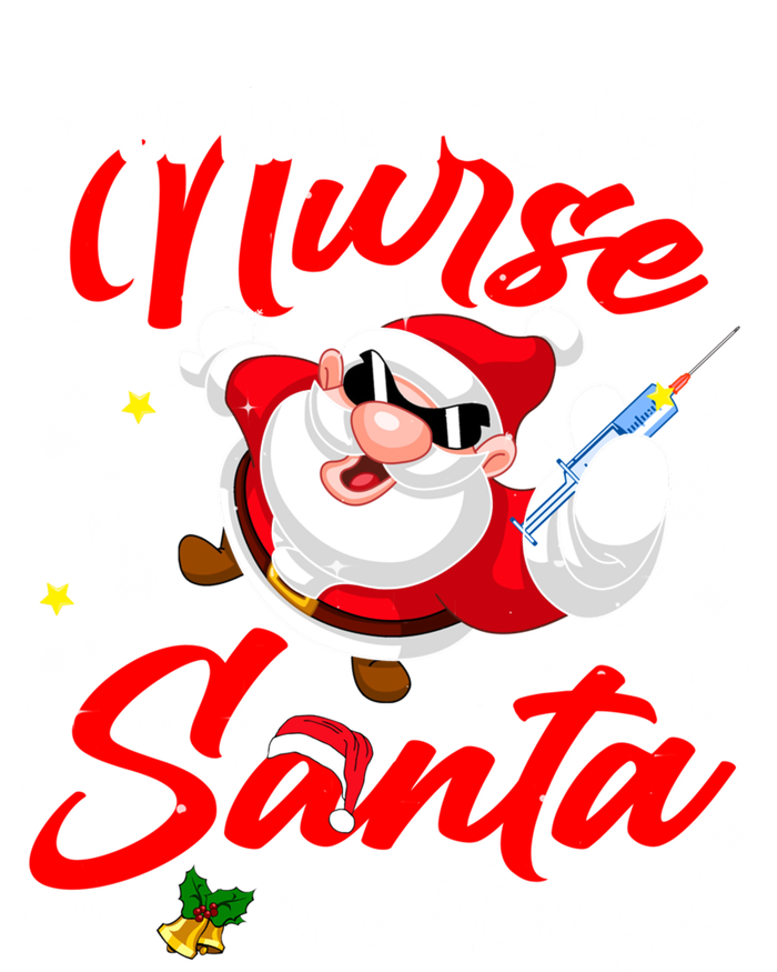 Be Nice To The Nurse Santa Is Watching Xmas Naughty Great Gift Doggie Tank