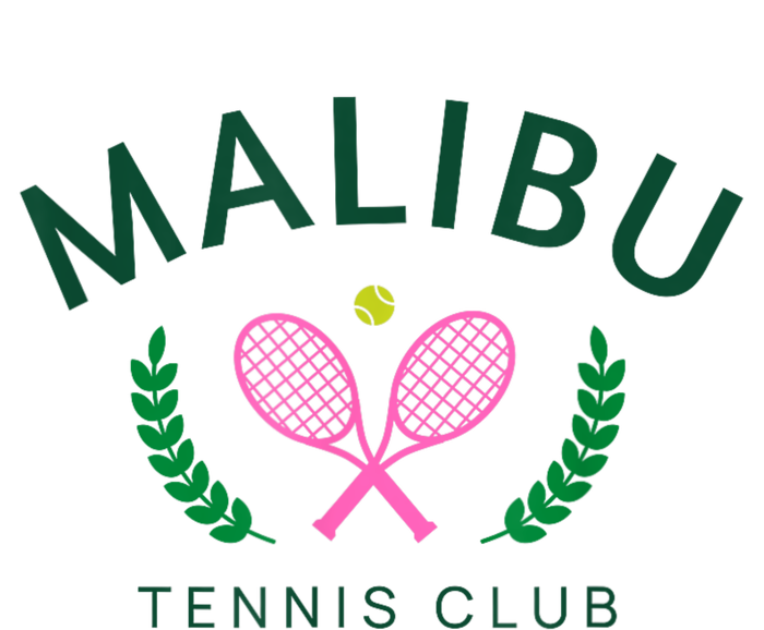 Malibu California Preppy Tennis Club T-Shirt