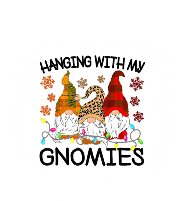 Bleached Hanging With My Gnomies Christmas Gnome Meaningful Gift Tall Sweatshirt