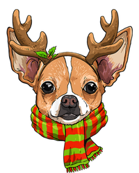 Chihuahua Christmas Santa Clause Dog Reindeer Xmas Dog Lover Gift T-Shirt