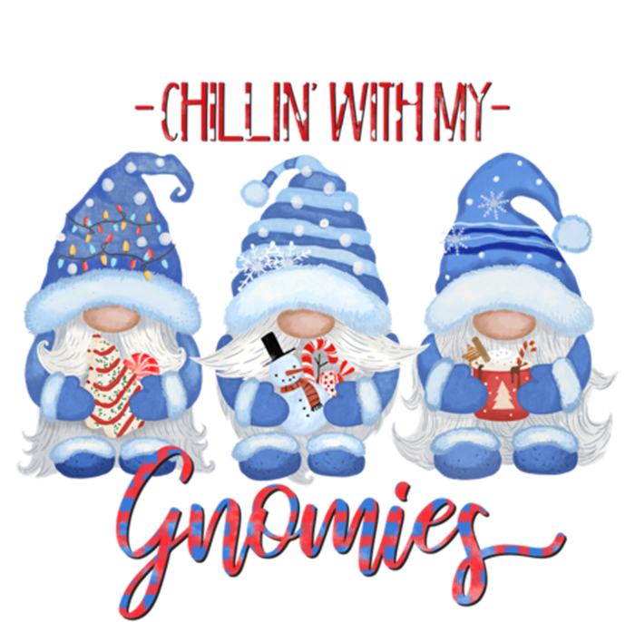 Chillin With My Gnomies Funny Gnome Christmas Meaningful Gift Long Sleeve Shirt