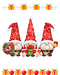 Chillin With My Gnomies Ugly Christmas Sweater Santa Gnomes Cute Gift Kids Hoodie