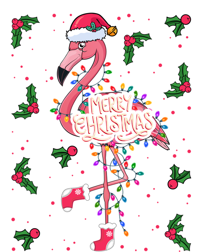 Christmas IM Dreaming Of A Pink Christmas Festive Flamingo Gift Poster