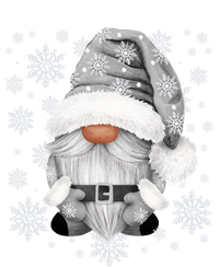 Cool Grey Santa Gnomie For Gothic And Emo With Winter Gnome Gift USA-Made Snowflake Beanie