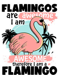 Flamingos Are Awesome I Am Awesome Funny Pink Flamingoes Gift Hoodie