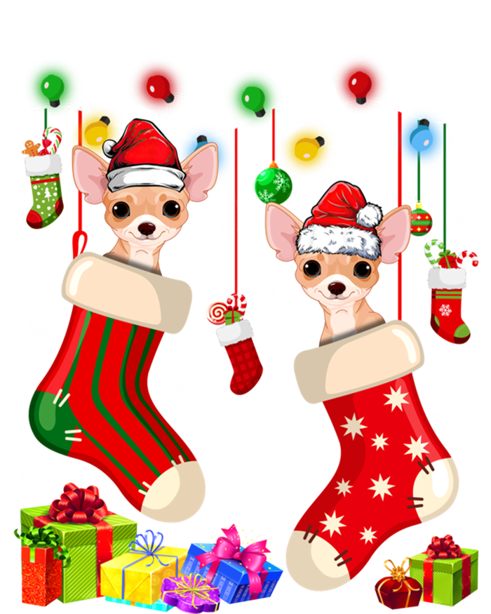 Funny Chihuahua Christmas Socks Xmas Dog Lover Gift Toddler T-Shirt