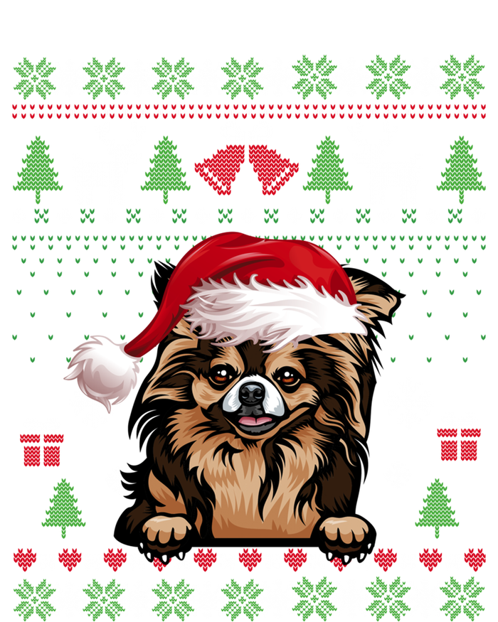 Funny Dog Lovers Chihuahua Santa Hat Ugly Christmas Sweater Gift Kids Tie-Dye T-Shirt