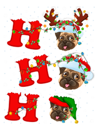 Funny Matching Family Santa Ho Ho Ho Pug Christmas Gift T-Shirt