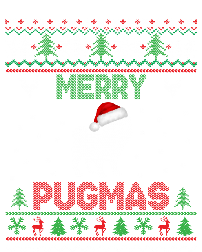 Funny Santa Reindeer Pug Xmas Ugly Christmas Merry Pugmas Gift Sweatshirt