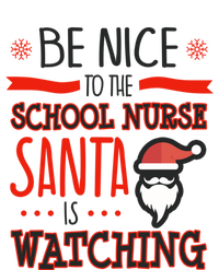 Funny School Nurse Ugly Christmas Santa Is Watching Gift Bumper Sticker