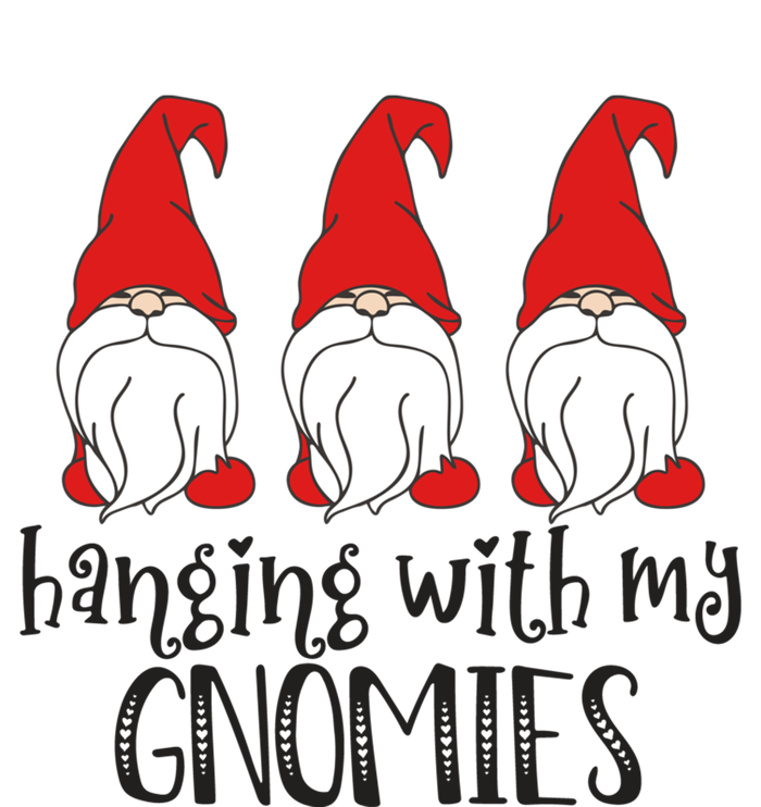 Gnome Christmas Gift Hanging With My Gnomies Cute Gift T-Shirt