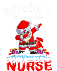 SantaS Favorite Nurse Christmas Funny Dabbing Santa Sweatshirt